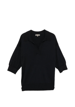 N.Peal cashmere polo shirt - Blue