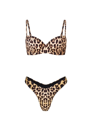 Noire Swimwear Leopard bikini - Neutrals