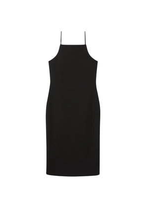 Calvin Klein Cami square-neck midi dress - Black