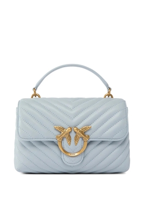 PINKO mini Lady Love chevron-pattern tote bag - Blue
