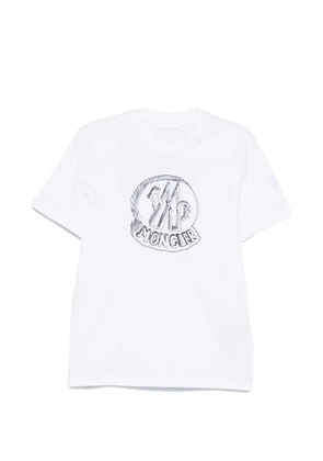 Moncler logo T-shirt - White