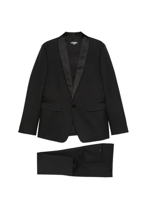 DSQUARED2 lapel single-breasted suit - Black