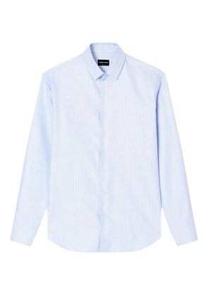 Giorgio Armani long-sleeve shirt - Blue
