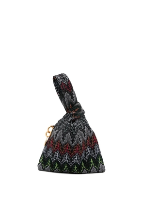 Missoni Raschel Pinetto lurex tote bag - Black