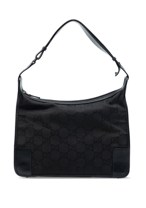 Gucci Pre-Owned 2000-2015 GG Nylon shoulder bag - Black
