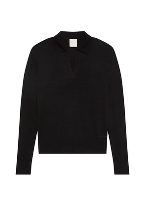 CK Jeans long-sleeve V-neck sweater - Black