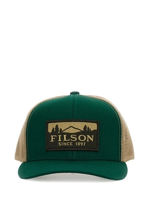 Filson logo-patch baseball cap - Green