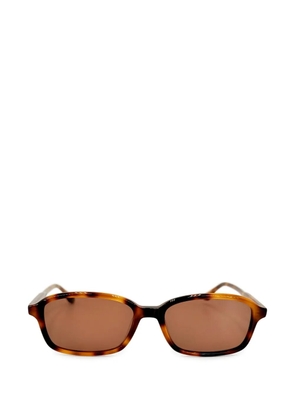Peter And May Bonnie rectangular-frame sunglasses - Brown