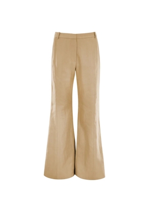 Alexis Samwell flared trousers - Neutrals
