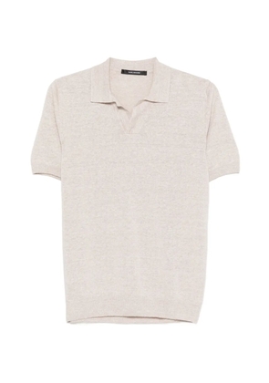 Tagliatore Keith regular polo shirt - Neutrals