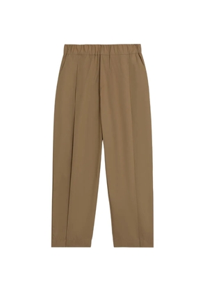 A Paper Kid poplin trousers - Brown