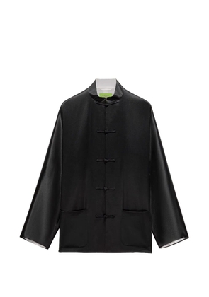 Shanghai Tang knot front tang jacket - Black