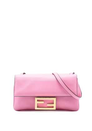 Fendi Pre-Owned 2010-2025 Leather Duo Baguette crossbody bag - Pink