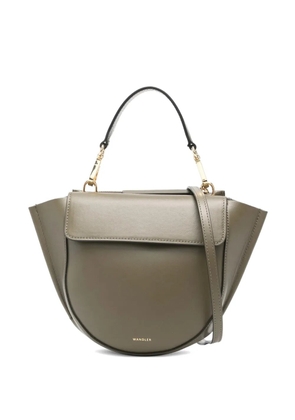 Wandler logo-print tote bag - Green