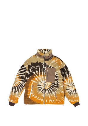 AMIRI tie-dye polar jacket - Neutrals
