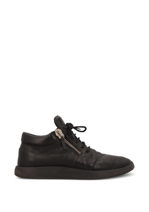 Giuseppe Zanotti Vintage Hayden leather sneakers - Black