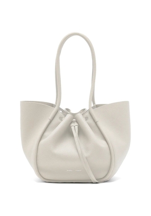 Proenza Schouler large Ruched tote bag - Neutrals