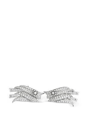 LB Exclusive diamond wings-design brooch - Silver