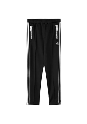 adidas zip-detail track pants - Black