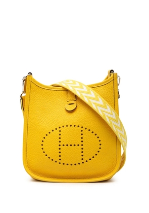 Hermès Pre-Owned 2019 Clemence Amazone Evelyne TPM 16 crossbody bag - Yellow