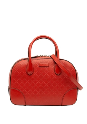 Gucci Pre-Owned 2016-2026 Diamante Bright Leather satchel - Red