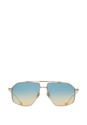 Cutler & Gross Kensington geometric sunglasses - Gold