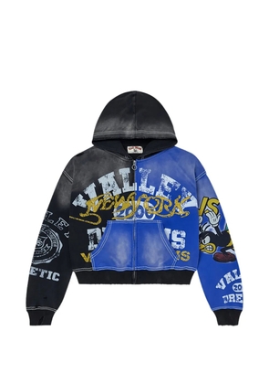 Vale big zip-up hoodie - Black