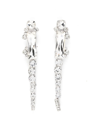 Essentiel Antwerp Jastrit rhinestone drop earrings - Silver