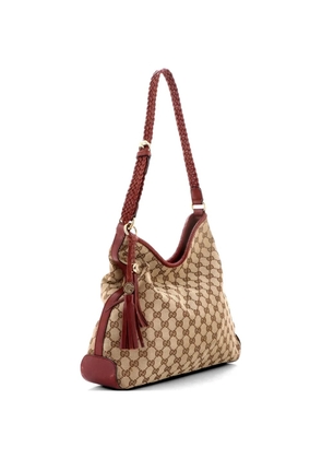 Gucci Pre-Owned Marrakech GG Canvas Medium hobo bag - Brown