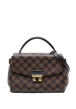 Louis Vuitton Pre-Owned 2017 Damier Ebene Croisette satchel - Brown