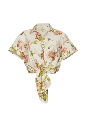 Cara Cara Asbury floral-pattern shirt - Neutrals