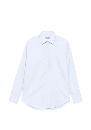 Canali classic-collar oxford shirt - Blue