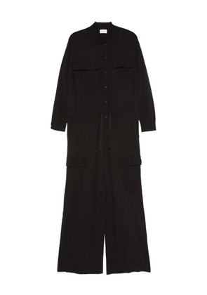 P.A.R.O.S.H. wool-cashmere blend jumpsuit - Brown