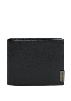 Tommy Hilfiger textured leather wallet - Black