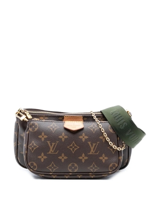 Louis Vuitton Pre-Owned 2021 Monogram Multi Pochette Accessoires satchel - Brown