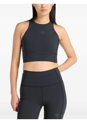 New Balance Elite storage crop tank - Grey