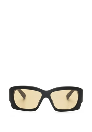 Jacquemus Croisiere rectangle sunglasses - Black