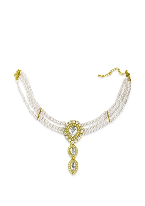 HZMER JEWELLERY Regal Empress pearl necklace - Gold