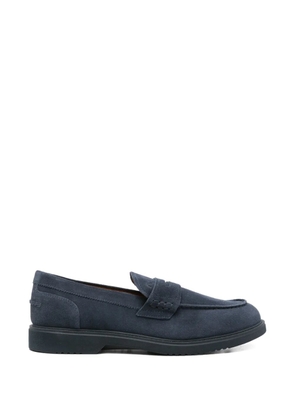 NERO GIARDINI penny leather loafers - Blue