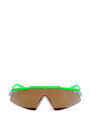 Nike Marquee edge mirrored sunglasses - Green