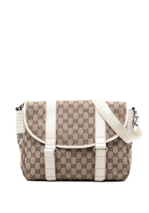 Gucci Pre-Owned 2000-2015 GG Canvas Messenger Bag crossbody bag - Brown