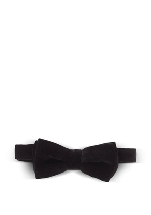 Eton velvet bow tie - Black