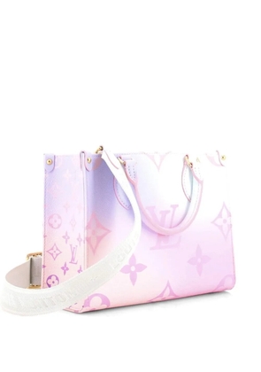 Louis Vuitton Pre-Owned OnTheGo Tote Spring in the City Monogram Giant Canvas PM shoulder bag - Multicolour