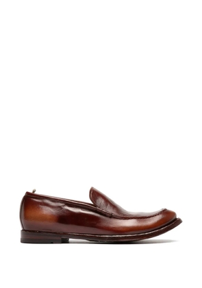 Officine Creative leather loafers - Brown