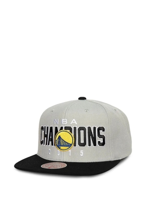 Mitchell & Ness logo snapback cap - Grey