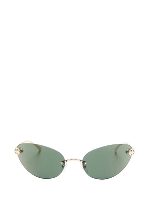Cartier Eyewear cat-eye sunglasses - Gold