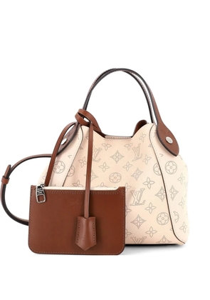 Louis Vuitton Pre-Owned Hina Handbag Mahina Leather PM shoulder bag - Neutrals