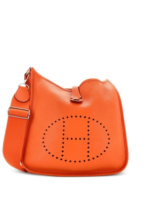 Hermès Pre-Owned Evelyne Bag Gen III Clemence PM crossbody bag - Orange