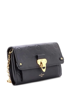 Louis Vuitton Pre-Owned Vavin Chain Wallet Monogram Empreinte Leather clutch bag - Black