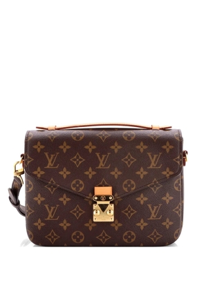 Louis Vuitton Pre-Owned Pochette Metis Monogram Canvas crossbody bag - Brown